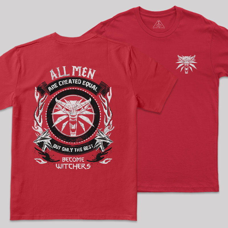 Wolf School Legacy Front and Back Printed Geek T-Shirt