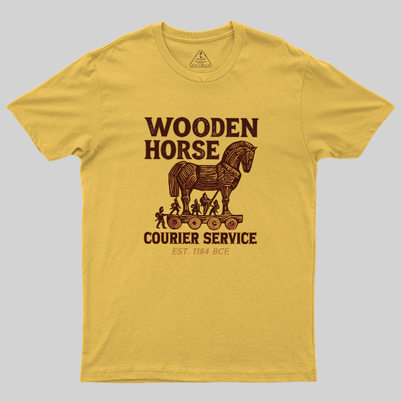 Trojan Courier Geek T-Shirt