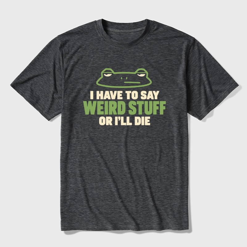 Weird Stuff Survival Ultra Soft Heather Tee