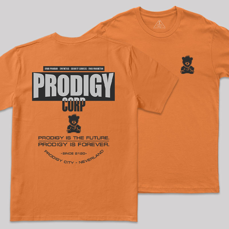 Prodigy Corp Front and Back Printed Geek T-Shirt