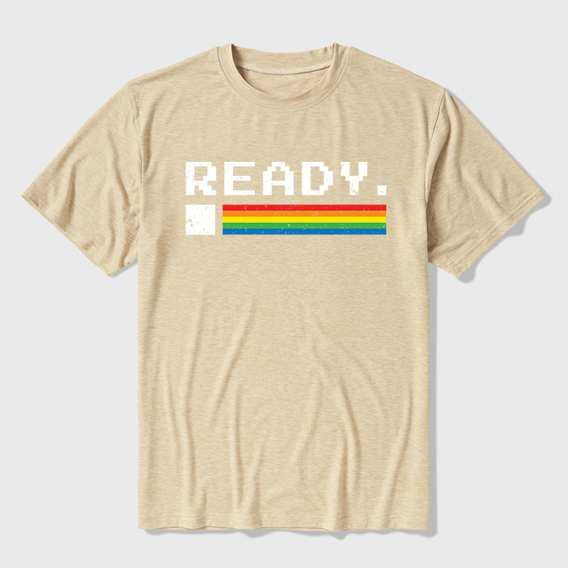 Commodore 64 Ready Ultra Soft Heather Tee