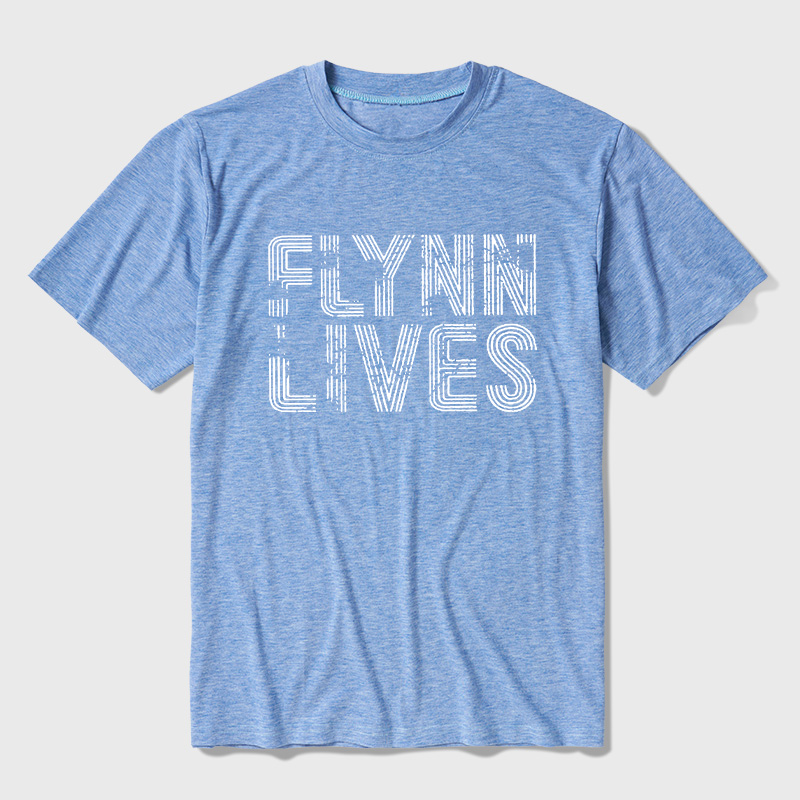 Retro Neon Line Typography Digital Sci‑Fi Ultra Soft Heather Tee
