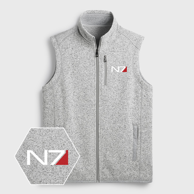 Video Games N7 Geek Sweater Fleece Vest