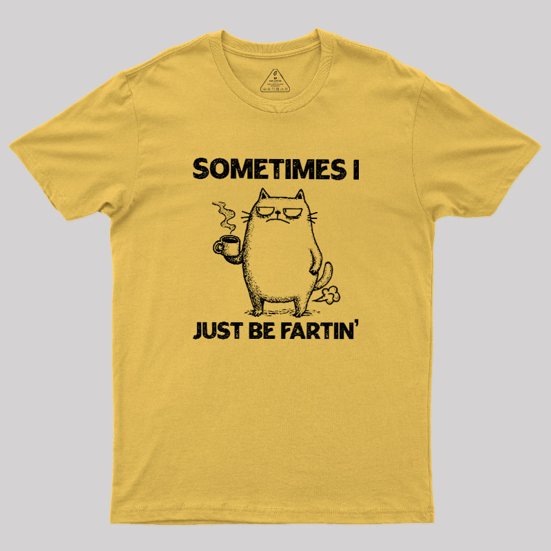Fartin' Cat Chronicles Geek T-Shirt