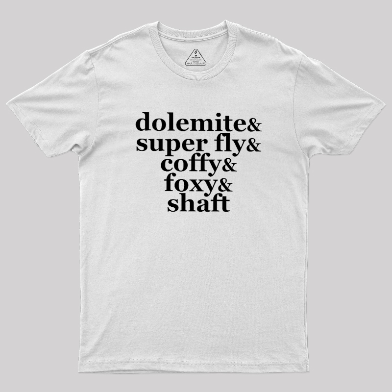 Blaxploitation Legends Geek T-Shirt