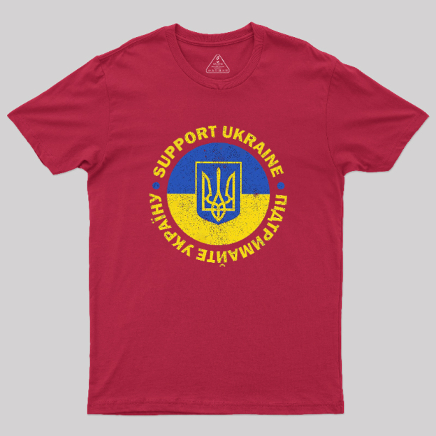Support Ukraine - Stop the War Geek T-Shirt