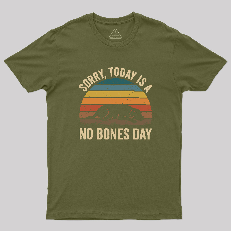 No Bones Day Geek T-Shirt