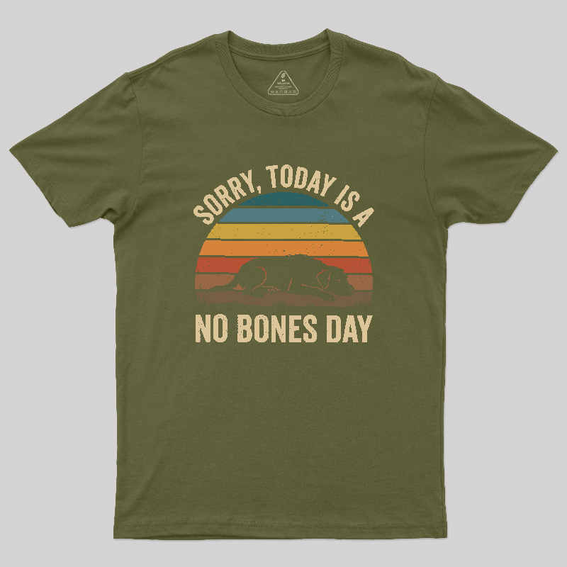 No Bones Day Geek T-Shirt