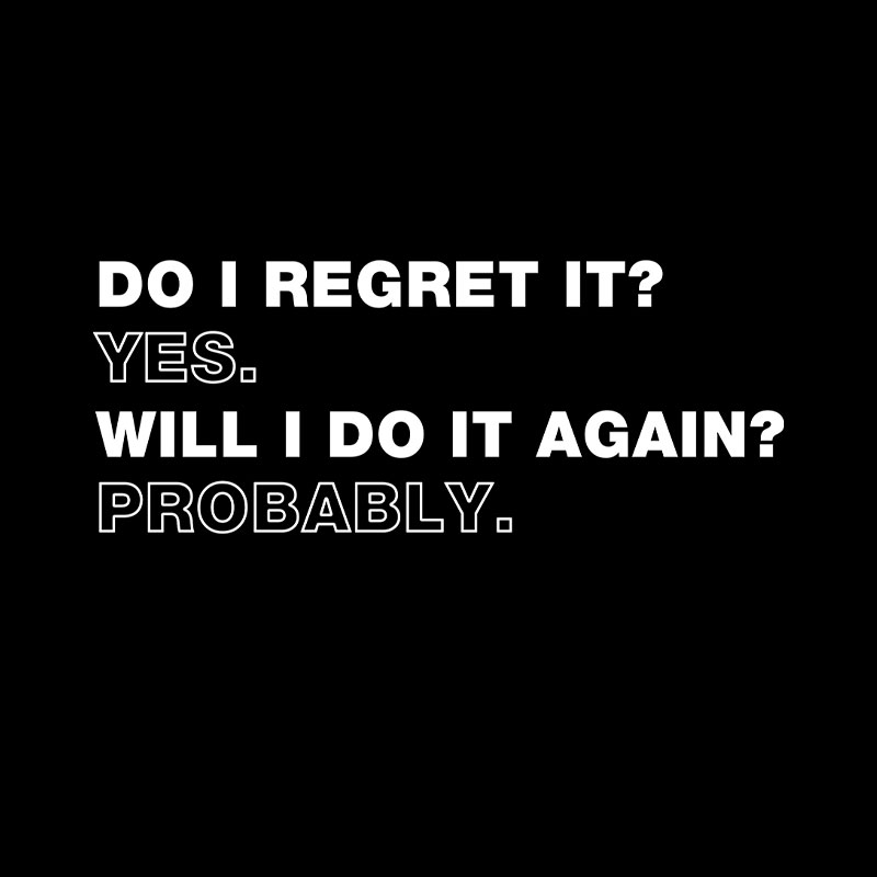 Do I Regret It Geek T-Shirt