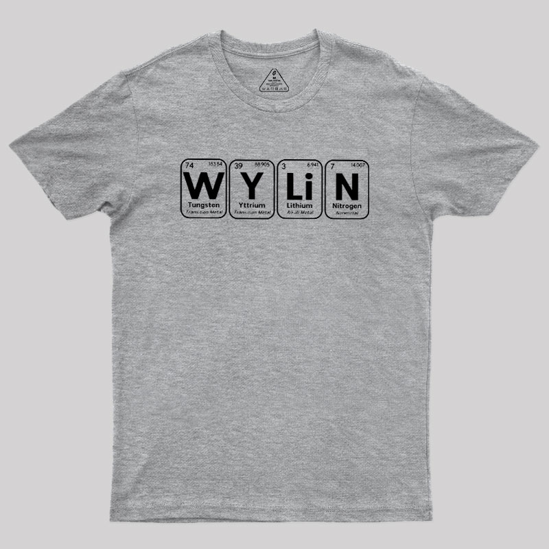 Wylin Periodic Table Geek T-Shirt