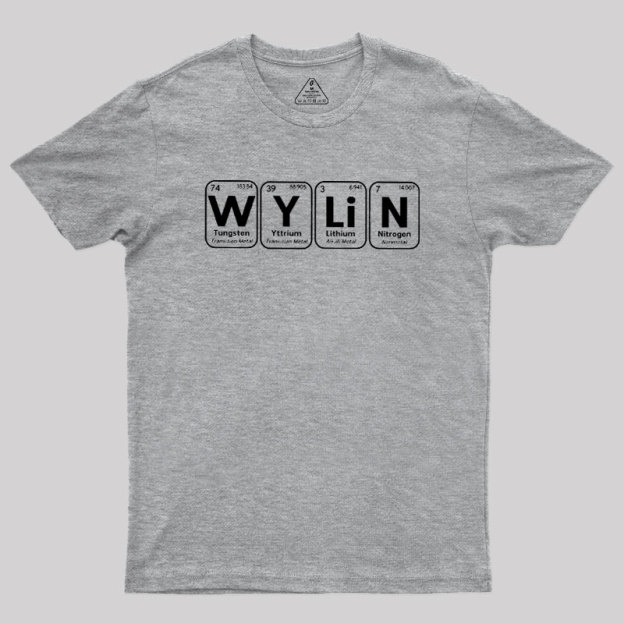 Wylin Periodic Table Geek T-Shirt