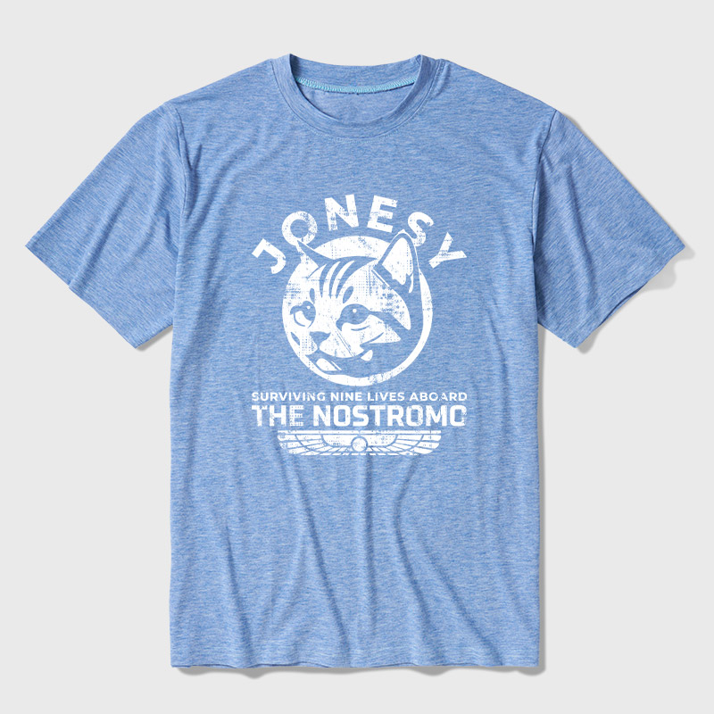 Jonesy Surviving Nine Lives Aboard The Nostromo Ultra Soft Heather Tee