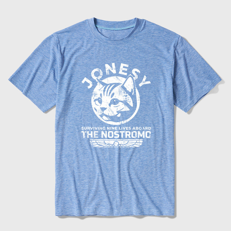 Jonesy Surviving Nine Lives Aboard The Nostromo Ultra Soft Heather Tee