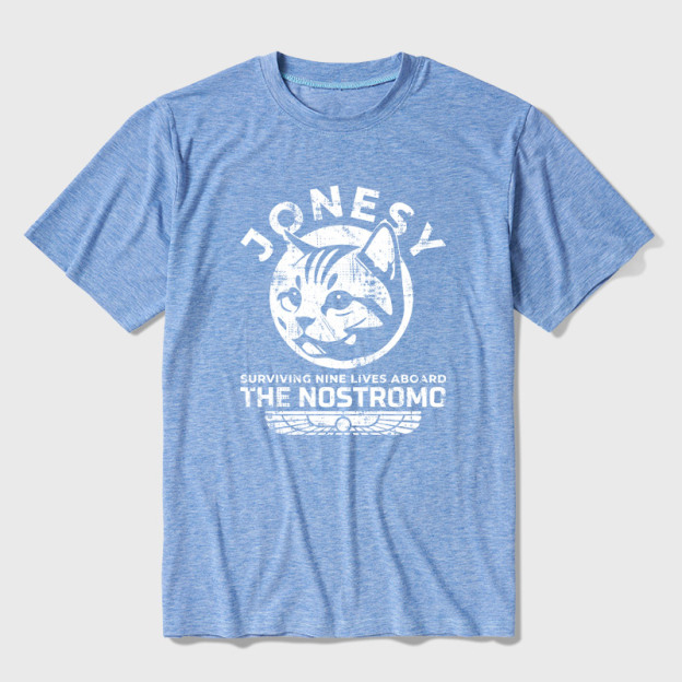 Jonesy Surviving Nine Lives Aboard The Nostromo Ultra Soft Heather Tee