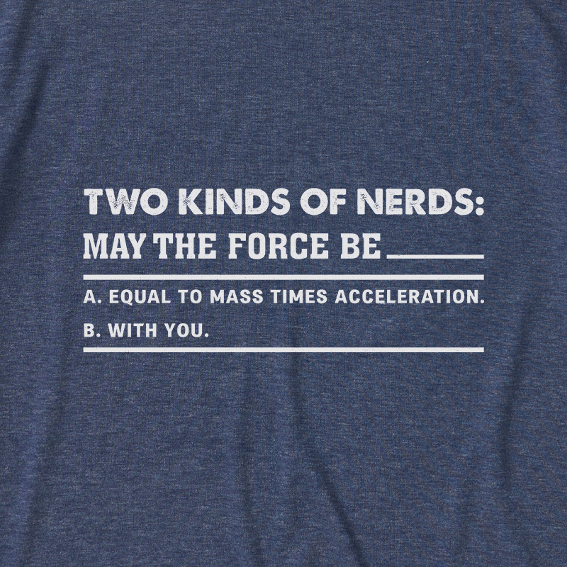 Two Kinds of Nerds Ultra Soft Heather Tee
