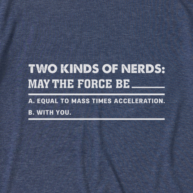 Two Kinds of Nerds Ultra Soft Heather Tee