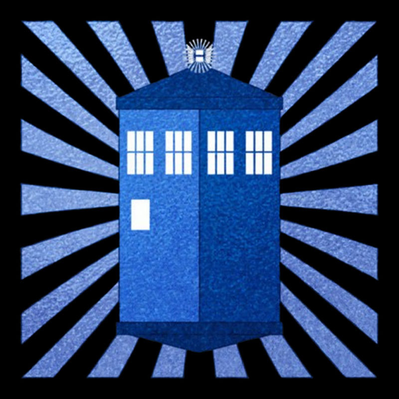 TARDIS Stained Glass Geek T-Shirt