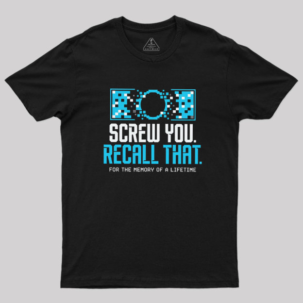 Memory Of A Lifetime Geek T-Shirt