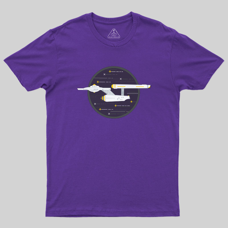 Star Ship Enterprise Geek T-Shirt