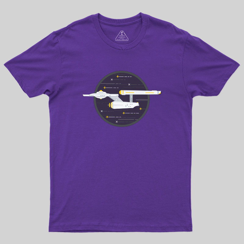 Star Ship Enterprise Geek T-Shirt