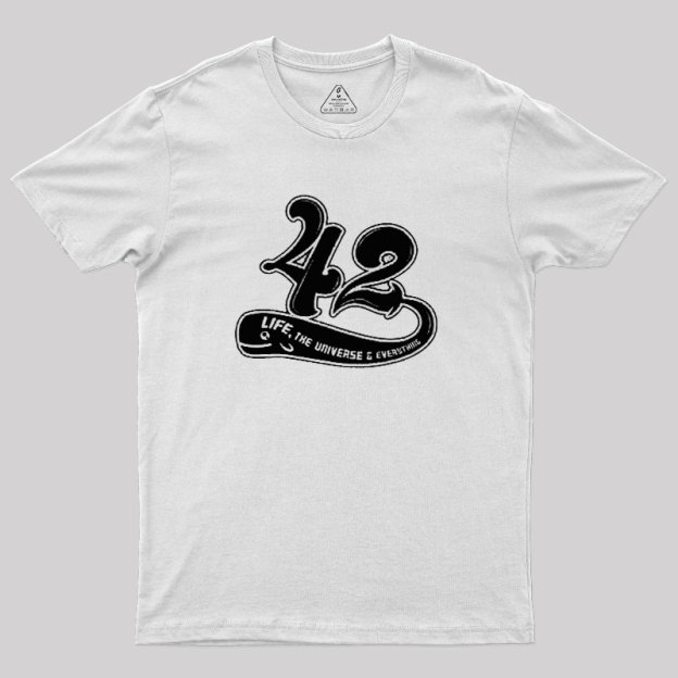 Whale 42 Geek T-Shirt