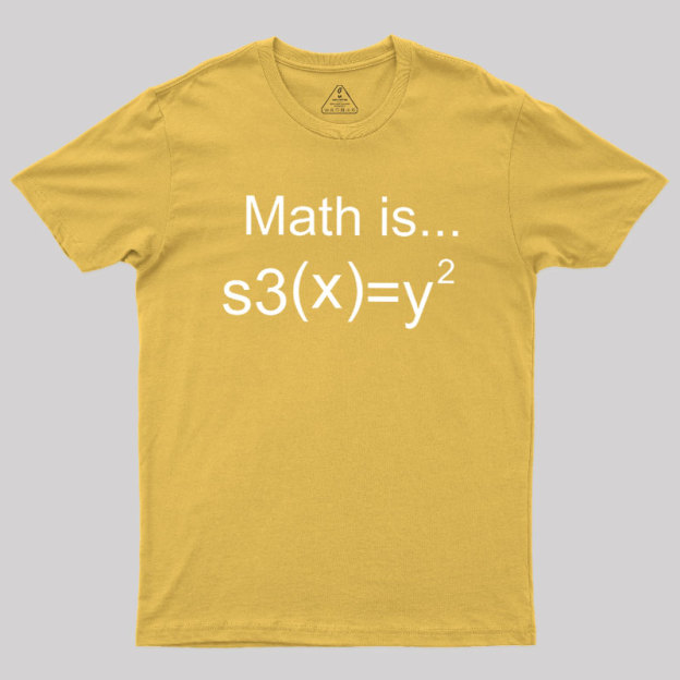 Math is Sexy Geek T-Shirt