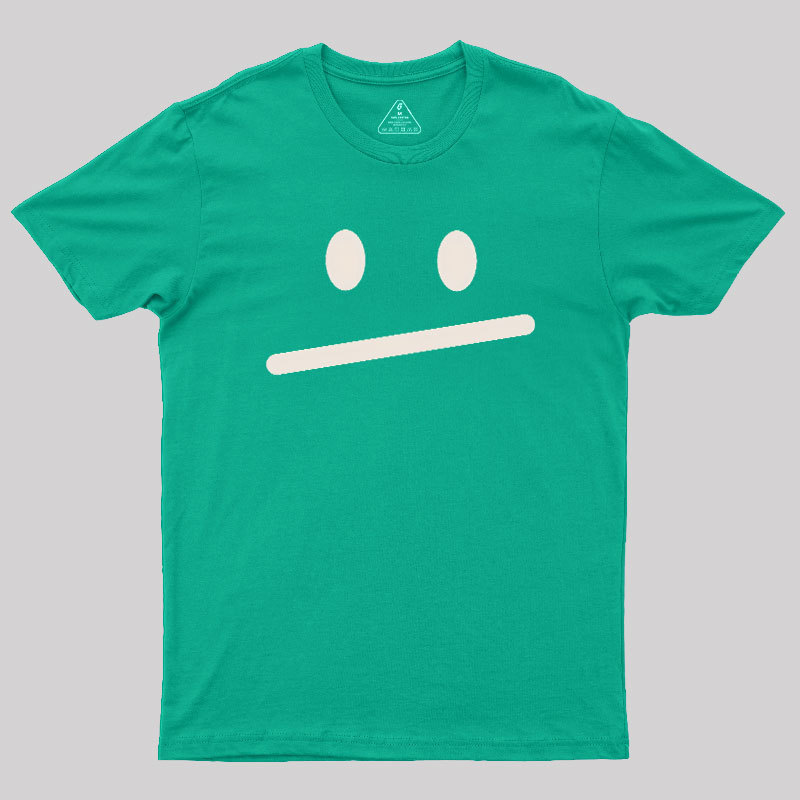 Meh Face Geek T-Shirt