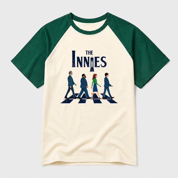 The Innies Geek Retro Raglan T-Shirt