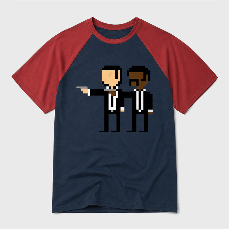 Pixel Pulp Raglan T-shirt