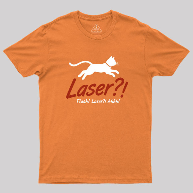 Flash Laser Ahhh Geek T-Shirt