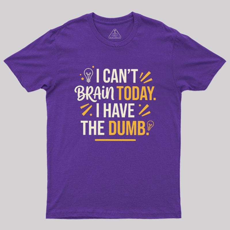 Brain Out of Order Geek T-Shirt