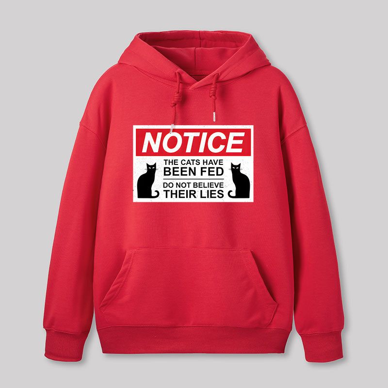 Cats Have Been Fed Geek Hoodie