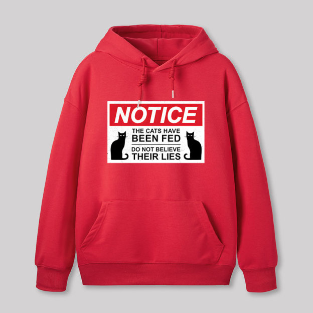 Cats Have Been Fed Geek Hoodie