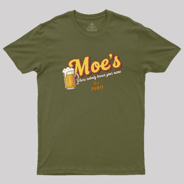 Moe's Tavern Geek T-Shirt