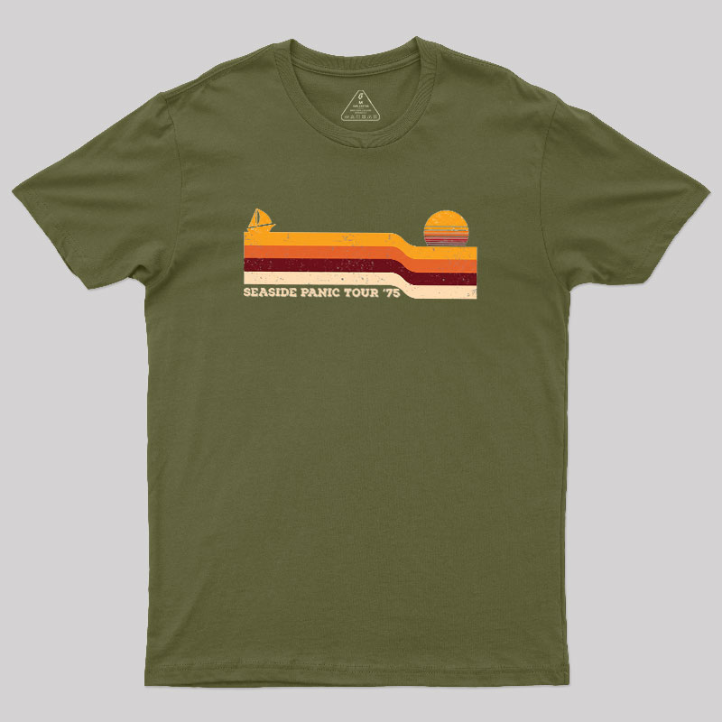 Seaside Panic Tour 75 Geek T-Shirt