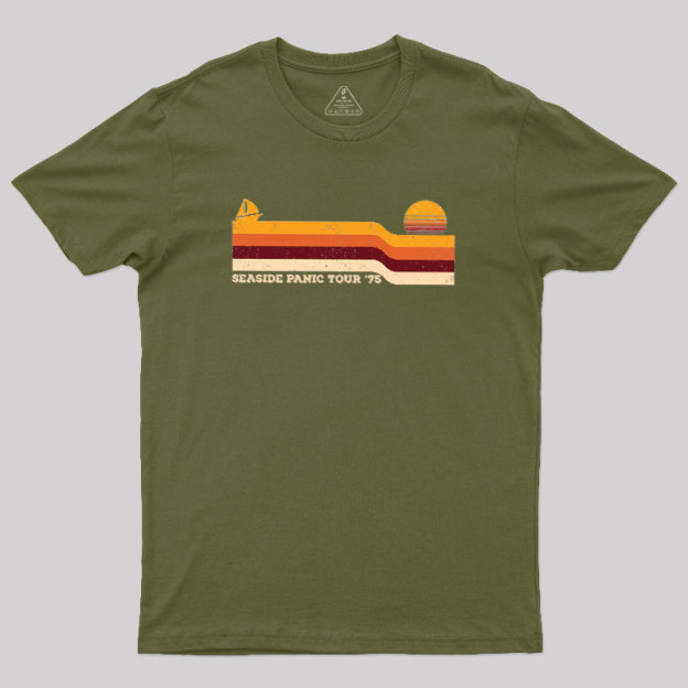 Seaside Panic Tour 75 Geek T-Shirt
