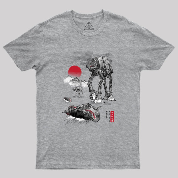 Defense of Echo Base sumi e Geek T-Shirt