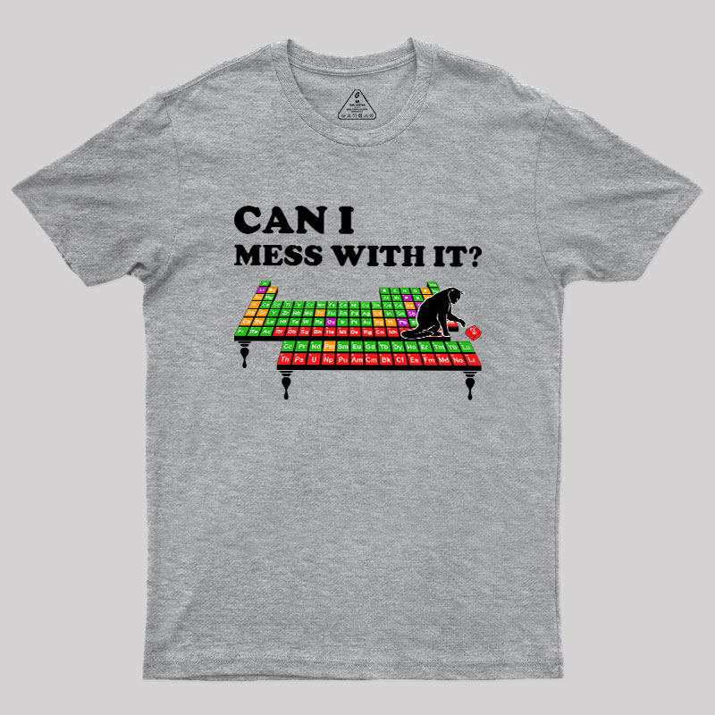 Felines Science Periodic Table Cat Geek T-Shirt