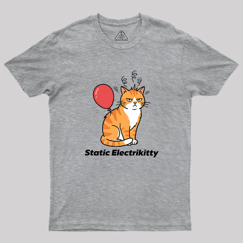 Static Electrikitty Geek T-Shirt