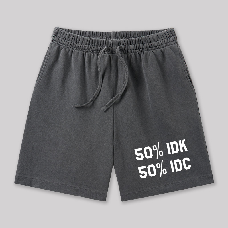 50%IDC Geeky Washed Shorts