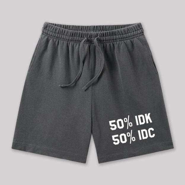 50%IDC Geeky Washed Shorts