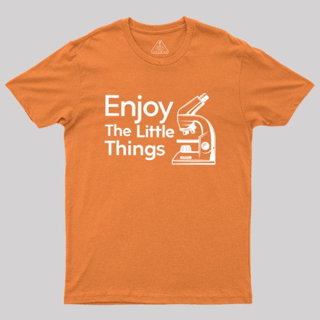 Enjoy The Little Things Geek T-Shirt