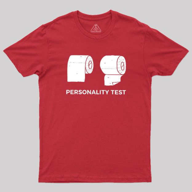 Personality Test Geek T-Shirt