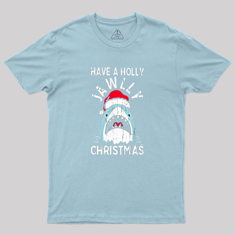 Have A Holly Jawly Christmas Geek T-Shirt