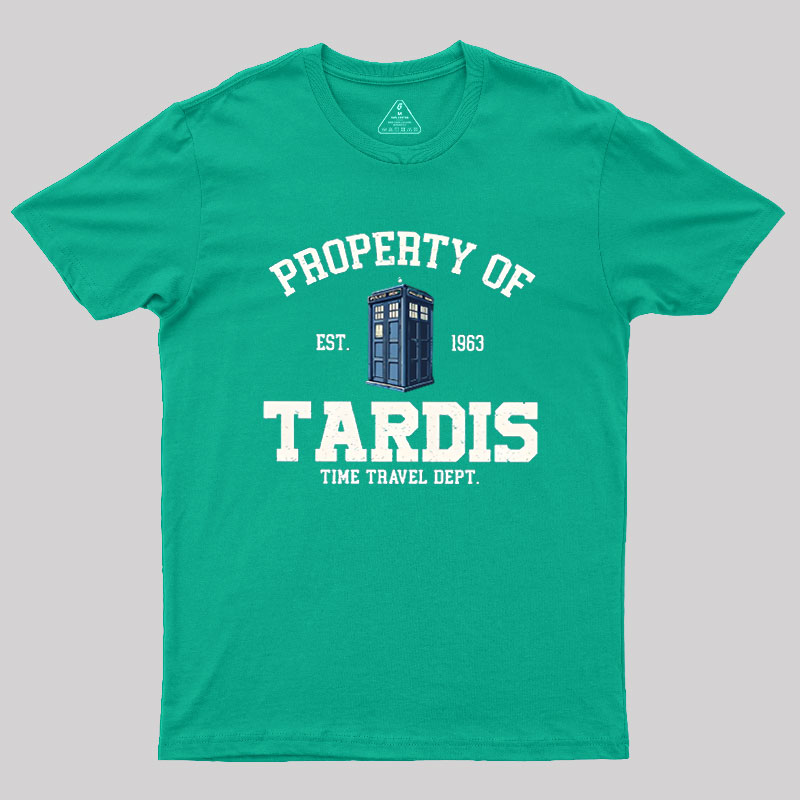Property of Tardis Geek T-Shirt