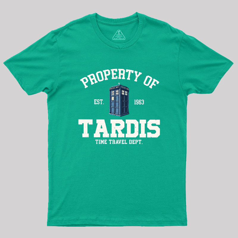 Property of Tardis Geek T-Shirt