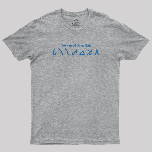 Space Gate Hotline Geek T-Shirt
