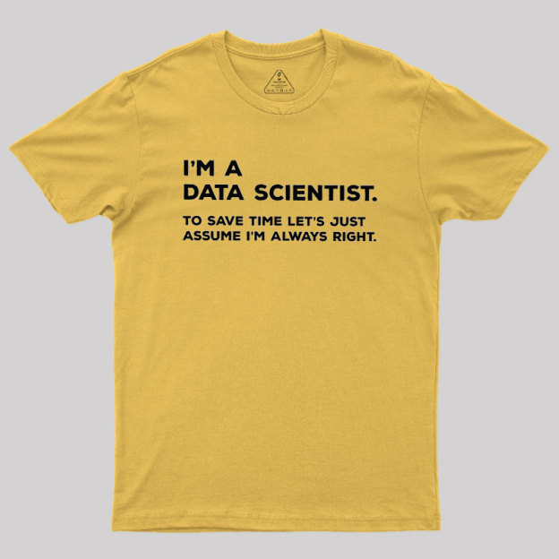 Data Scientist Geek T-Shirt