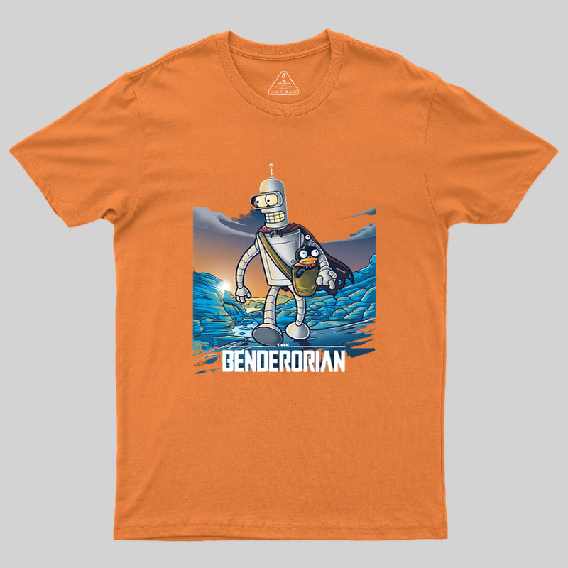 The Benderorian Poster Geek T-Shirt