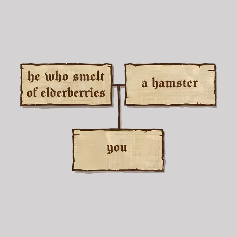 He Who Smelt of Elderberries Geek T-Shirt